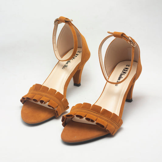 Nawabi Shoes BD Shoes 35 / chocolate Pencil Heels Premium Shoes