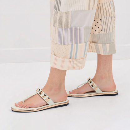 women's flat sandals with a Cecilia Celeste | Nawabi shoes bd
