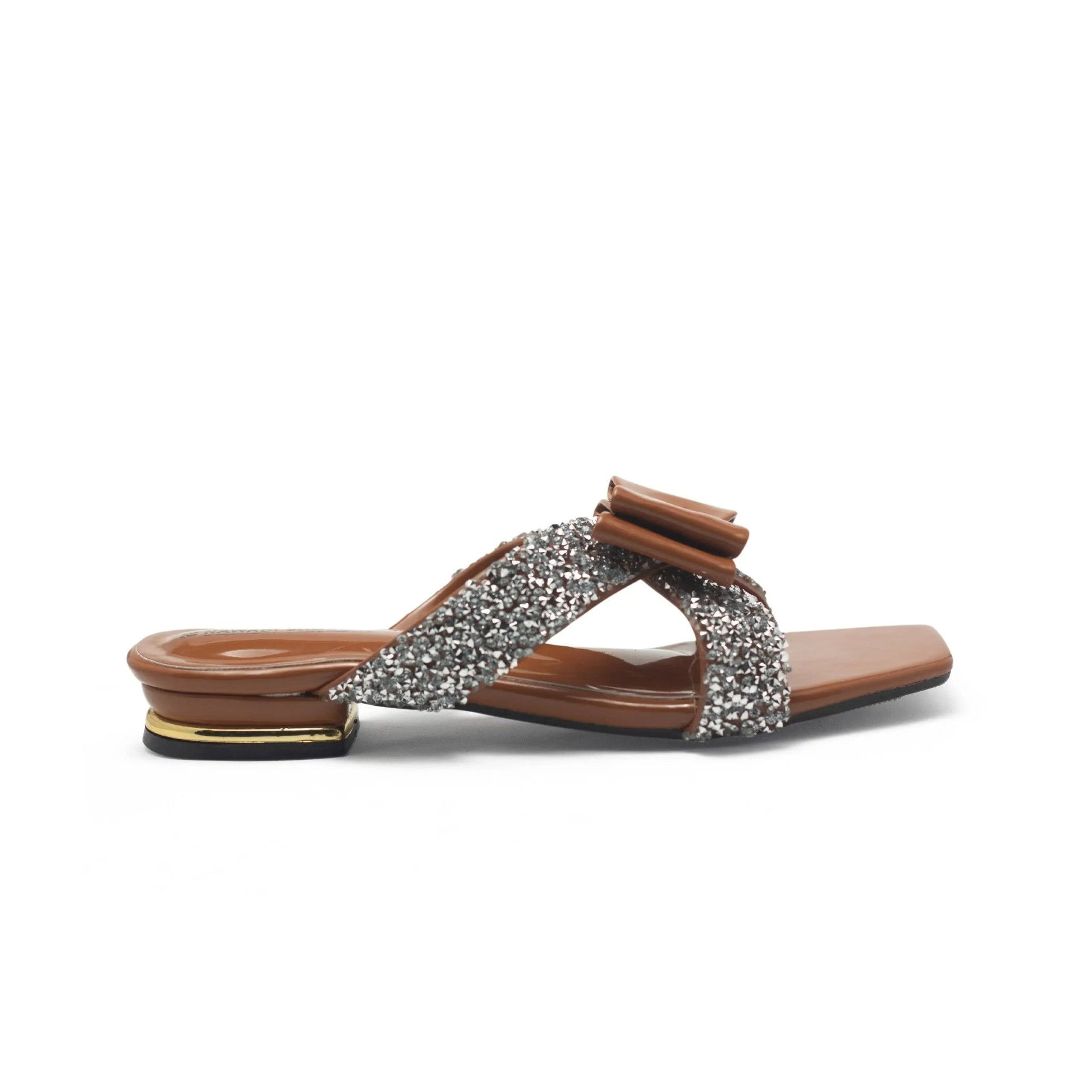 Premium Quality Cross Strappy Women's Flat Sandals | Nawabi Shoes BD - Nawabi Shoes BD