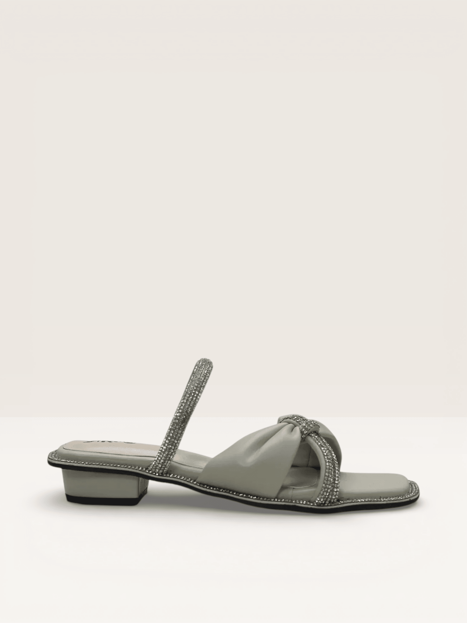 Rhinestone Sandals - Elegant Flat Sandals for Women - Nawabi Shoes BD - Nawabi Shoes BD