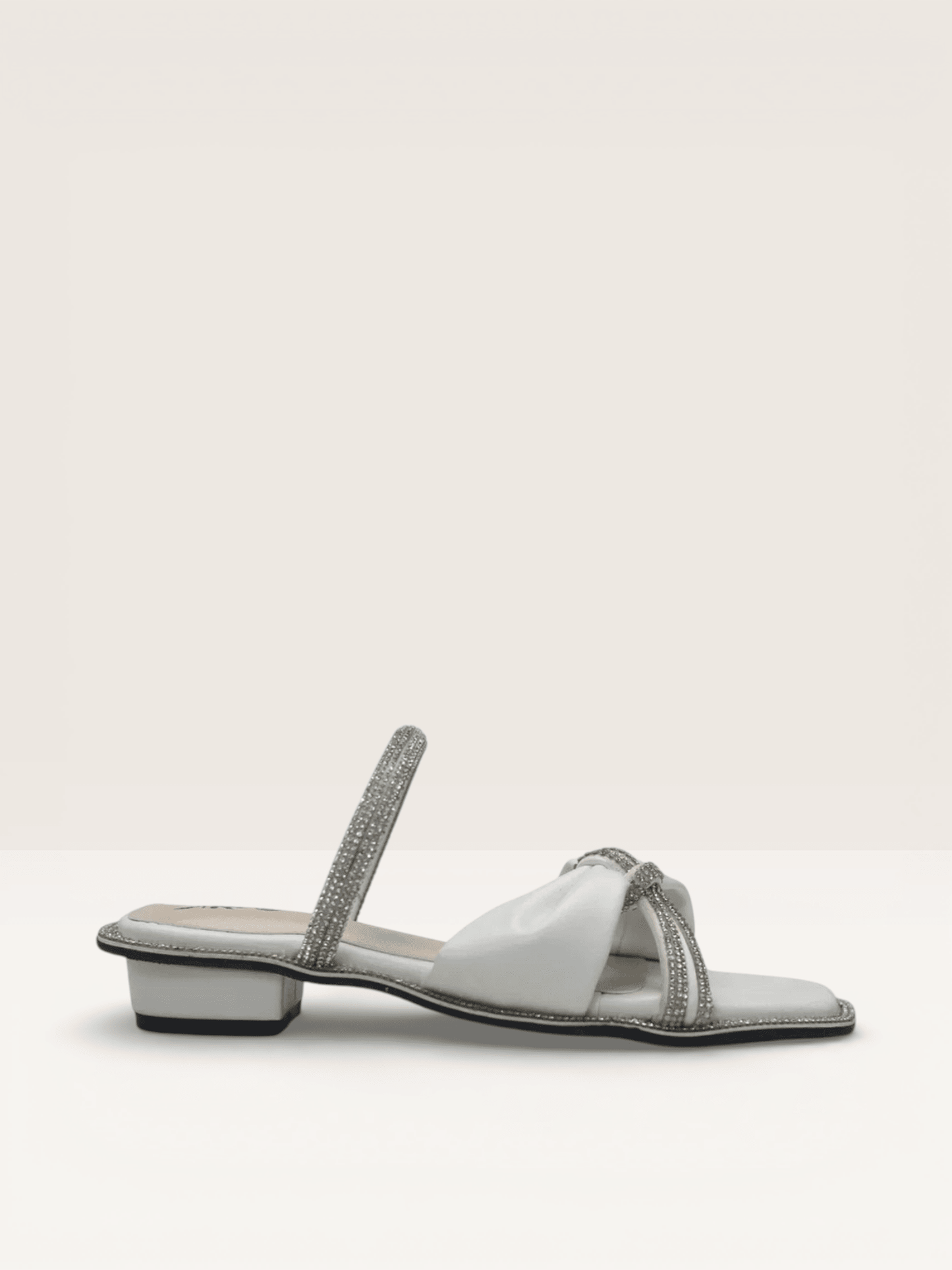 Rhinestone Sandals - Elegant Flat Sandals for Women - Nawabi Shoes BD - Nawabi Shoes BD