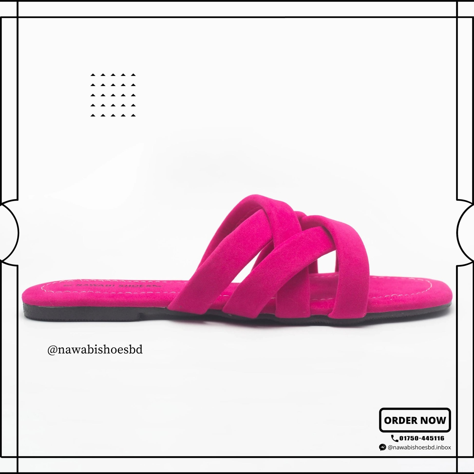 Shop Modern Cross Strappy Women's Flat Sandals | Nawabi Shoes BD - Nawabi Shoes BD
