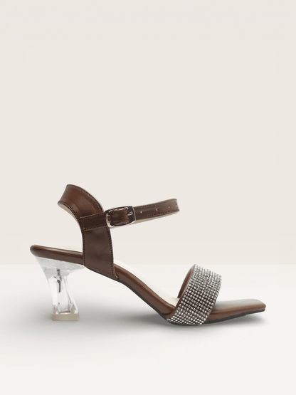 Shop Our Collection of Fashion - Forward Clear Heel Shoes - Nawabi Shoes BD