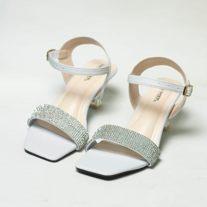 Nawabi Shoes BD Shoes 35 / white Shop Our Collection of Fashion-Forward Clear Heel Shoes