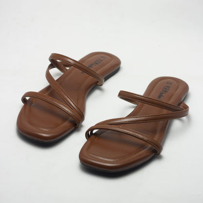Nawabi Shoes BD Shoes 35 / saddlebrown Shop the Latest Collection of Flat Sandals for Women