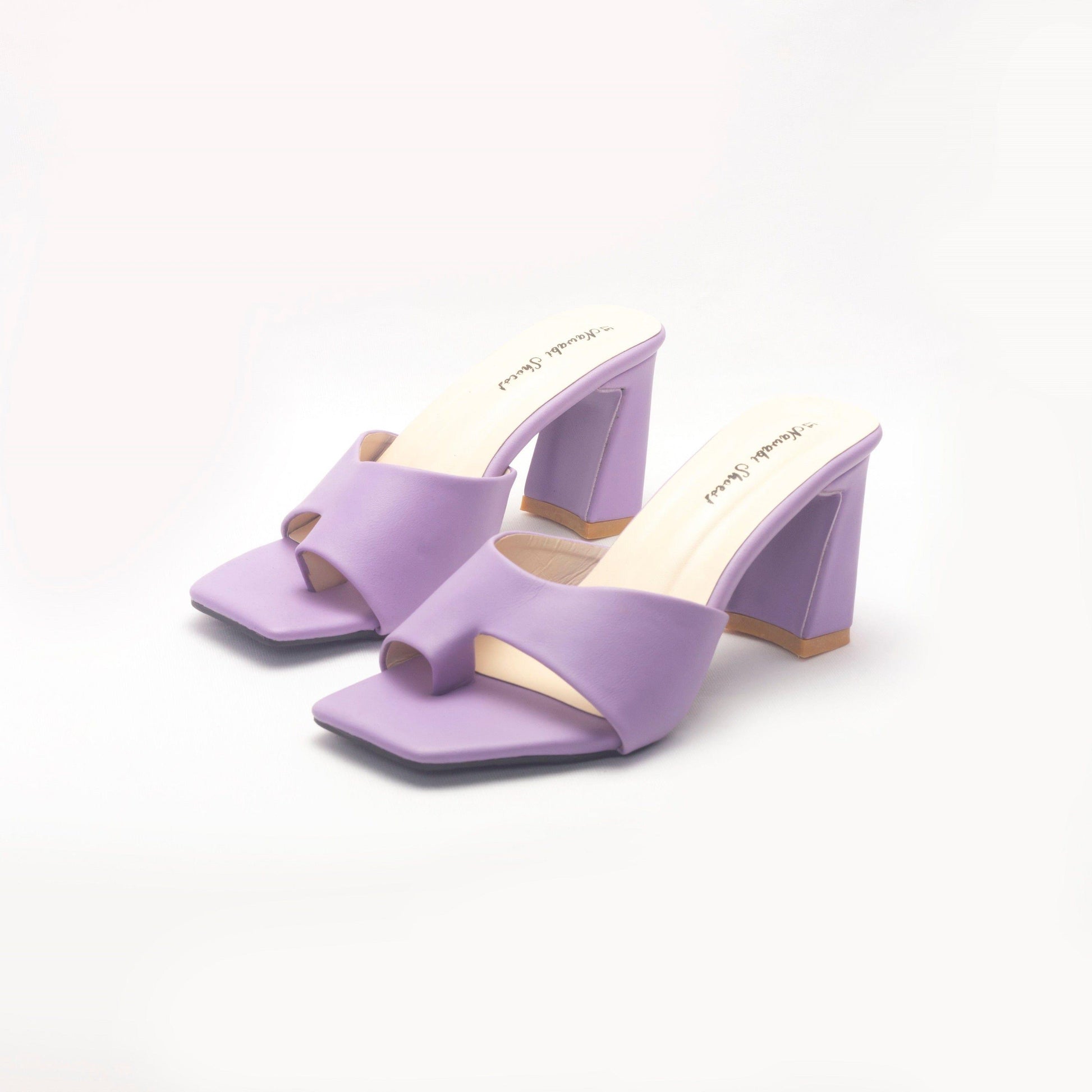 Nawabi Shoes BD Shoes 35 / Lite purple Step Up Your Style with Our Collection of Heels Mules for Women