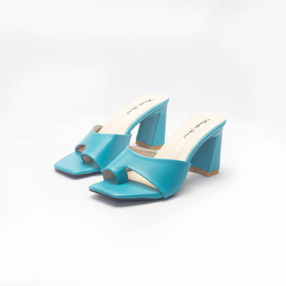 Nawabi Shoes BD Shoes 35 / aqua Step Up Your Style with Our Collection of Heels Mules for Women