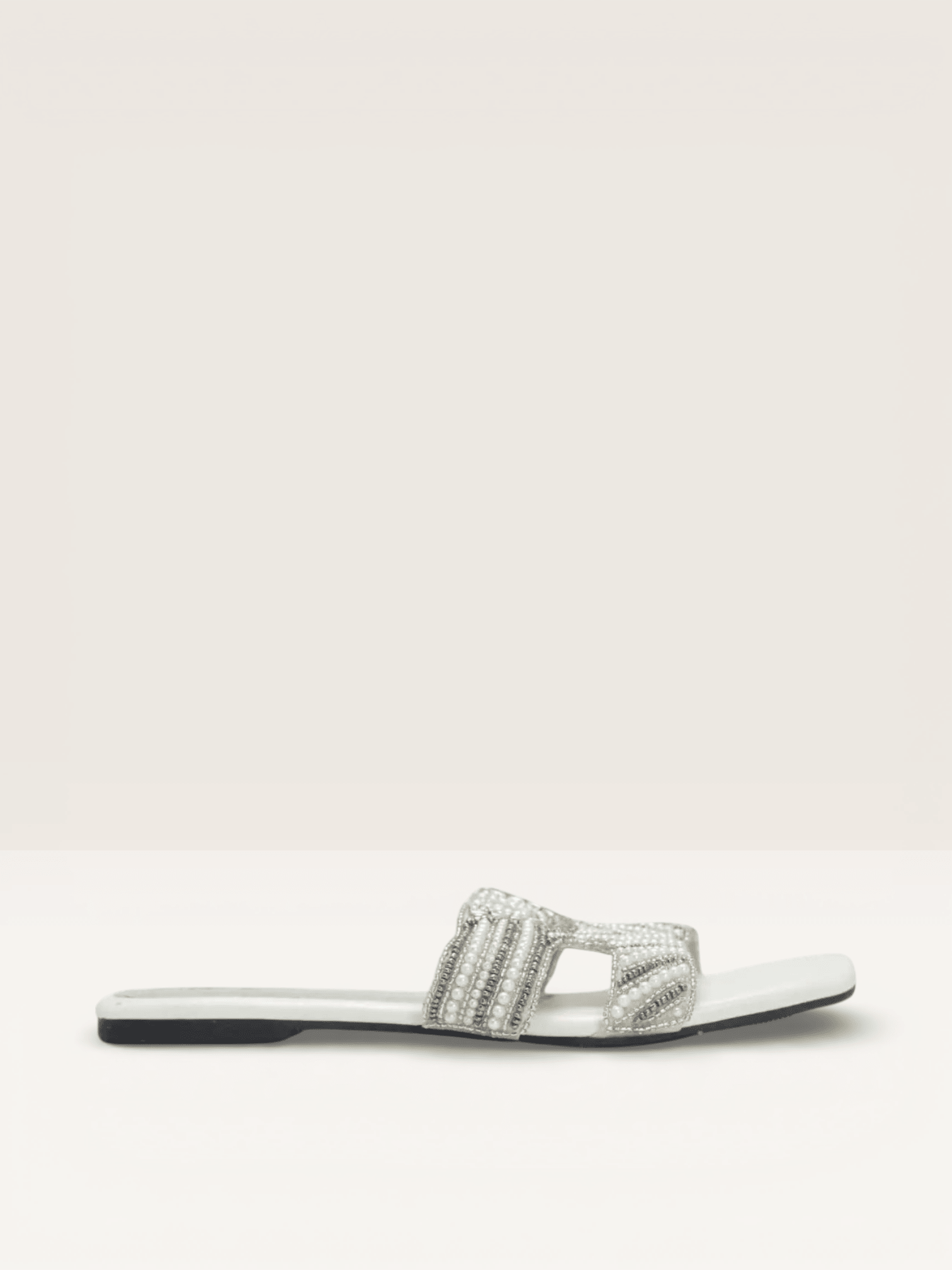 Stone Slippers for Women | Fancy Ladies Flat Sandals Price in BD - Nawabi Shoes BD