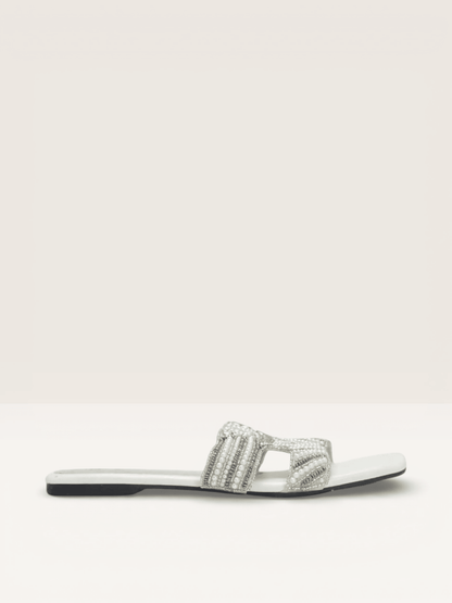 Stone Slippers for Women | Fancy Ladies Flat Sandals Price in BD - Nawabi Shoes BD