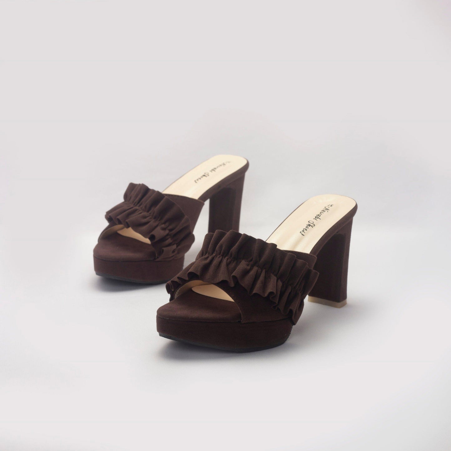 Nawabi Shoes BD Shoes 35 / chocolate Stylish and Comfortable Balance Heels