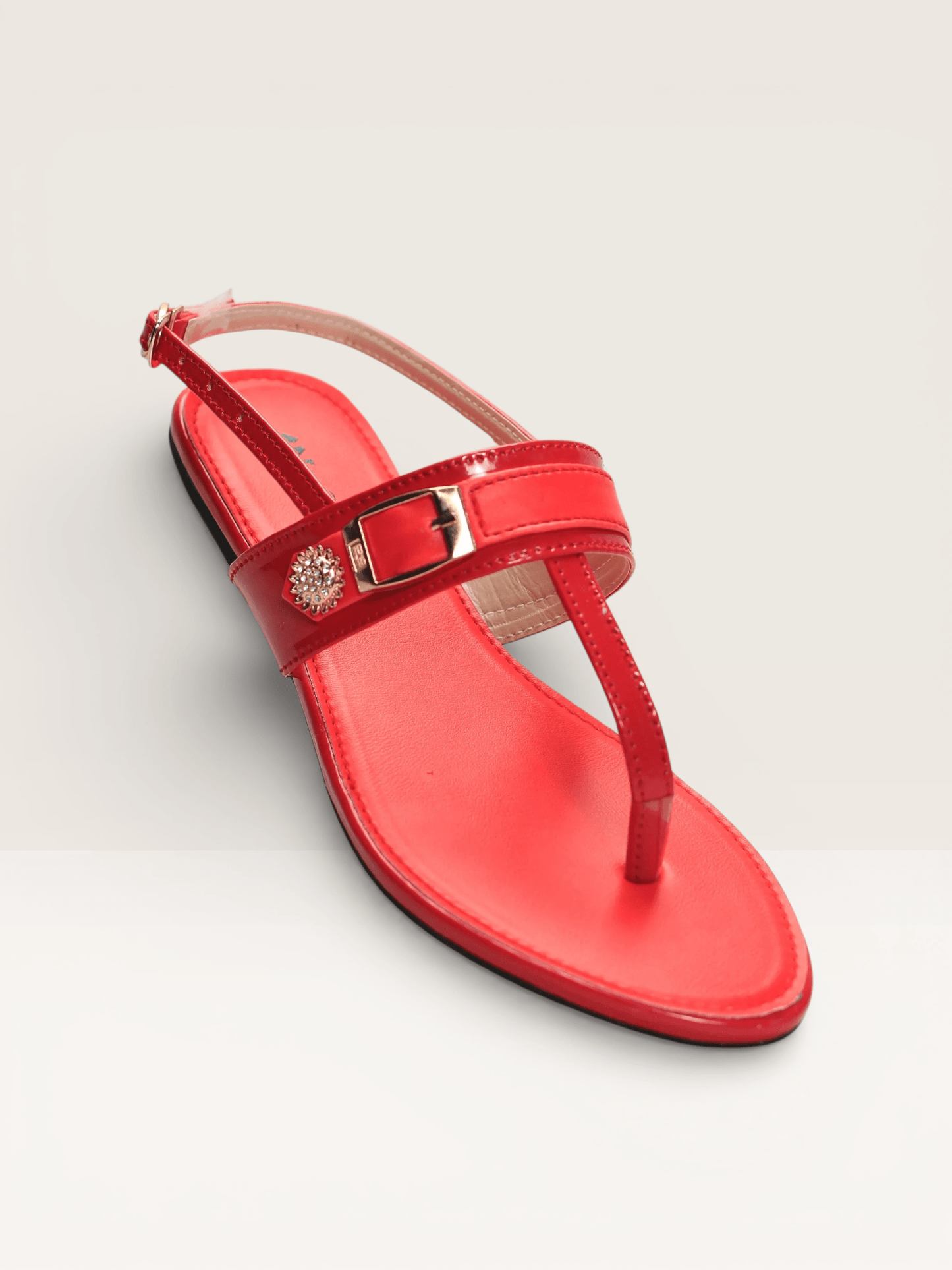 Thong Sandals with Embellished Buckle - Nawabi shoes bd - Nawabi Shoes BD