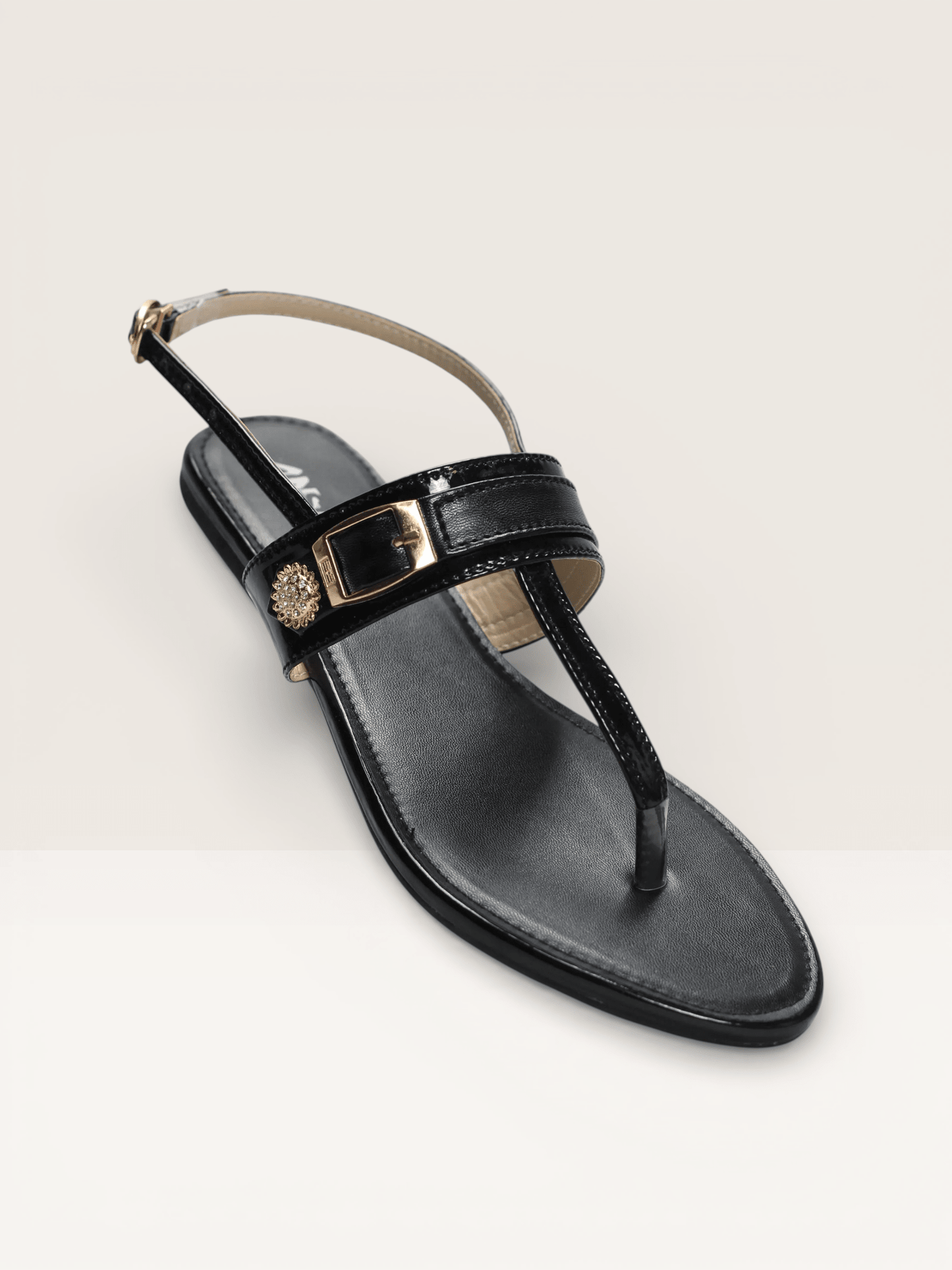 Thong Sandals with Embellished Buckle - Nawabi shoes bd - Nawabi Shoes BD