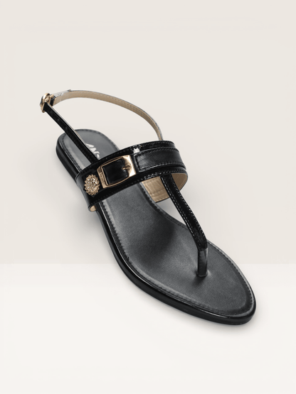 Thong Sandals with Embellished Buckle - Nawabi shoes bd - Nawabi Shoes BD