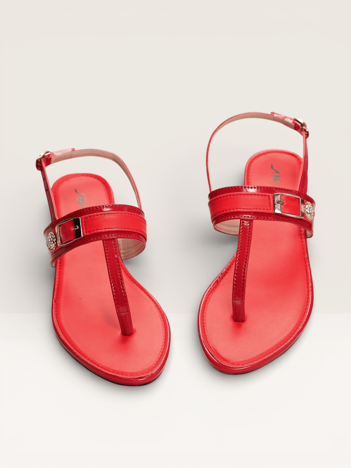 Thong Sandals with Embellished Buckle - Nawabi shoes bd - Nawabi Shoes BD