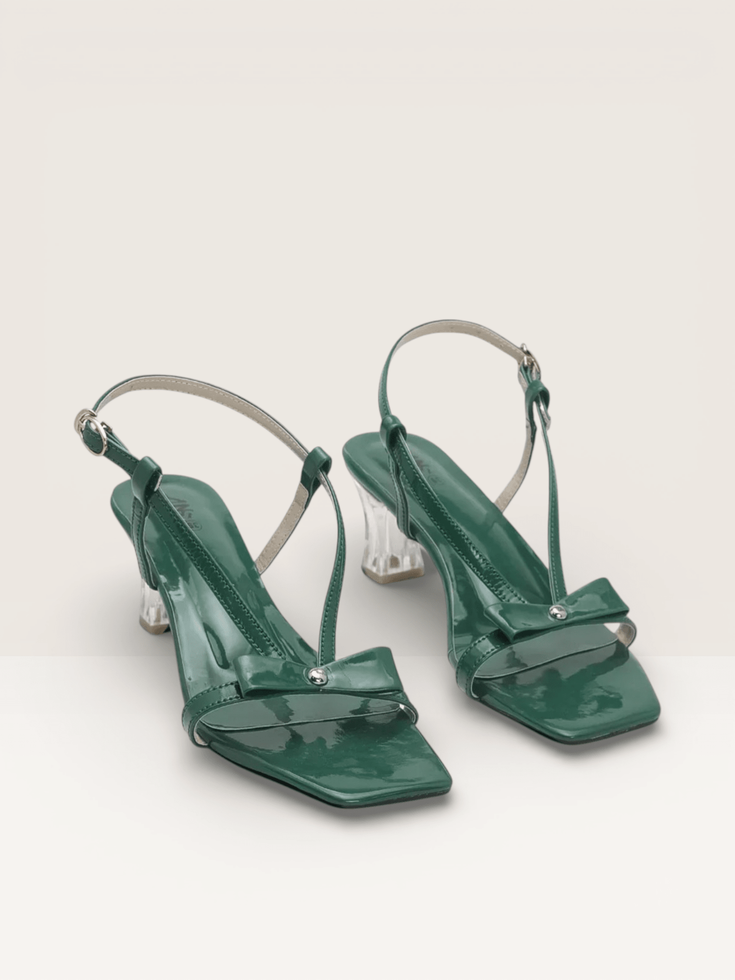 Variety of Strappy Sandals with Clear Heels - Nawabi Shoes BD