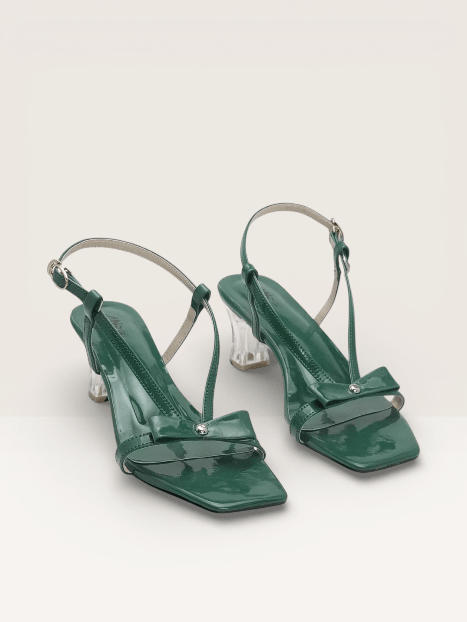 Variety of Strappy Sandals with Clear Heels - Nawabi Shoes BD