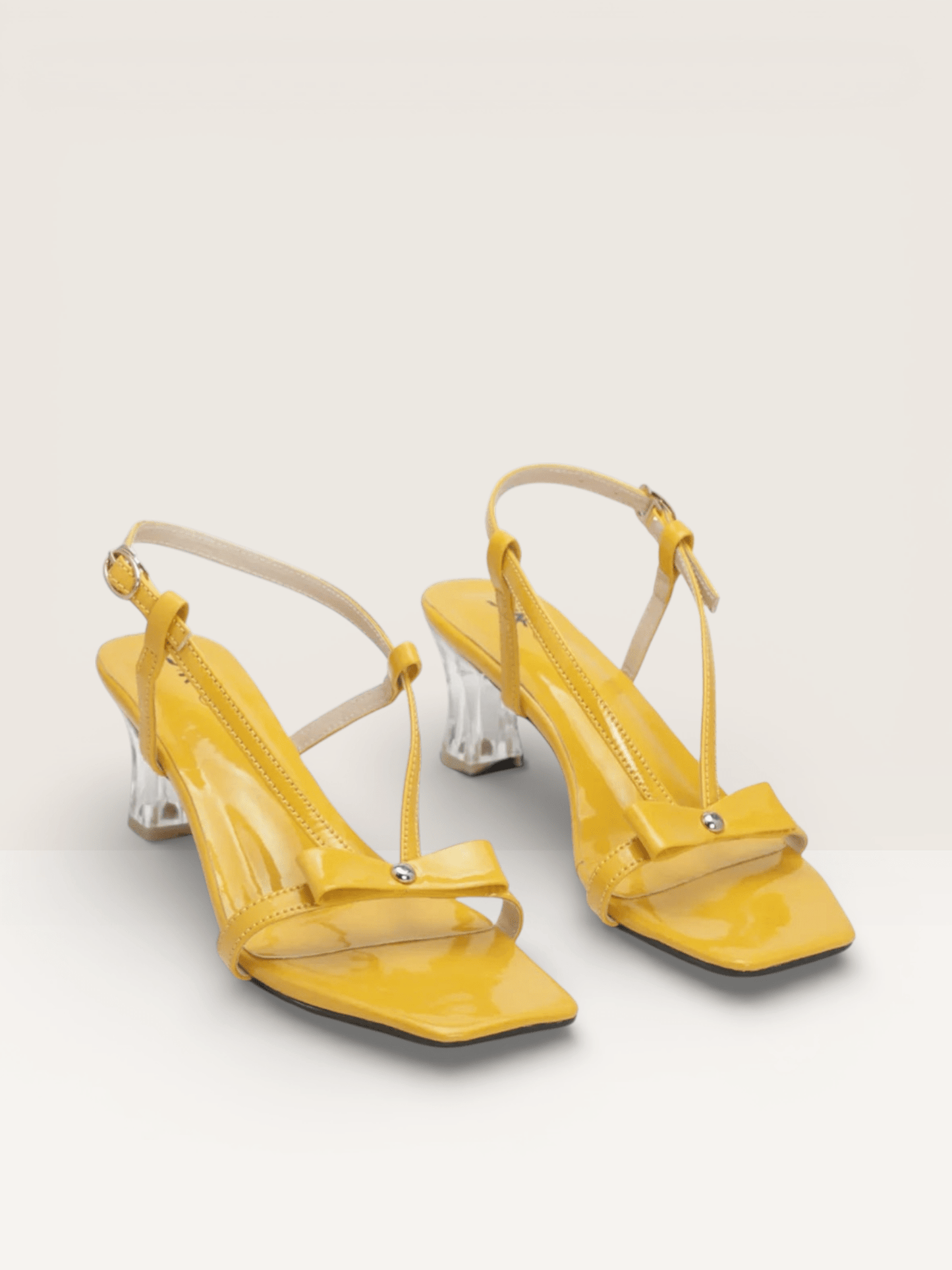 Variety of Strappy Sandals with Clear Heels - Nawabi Shoes BD