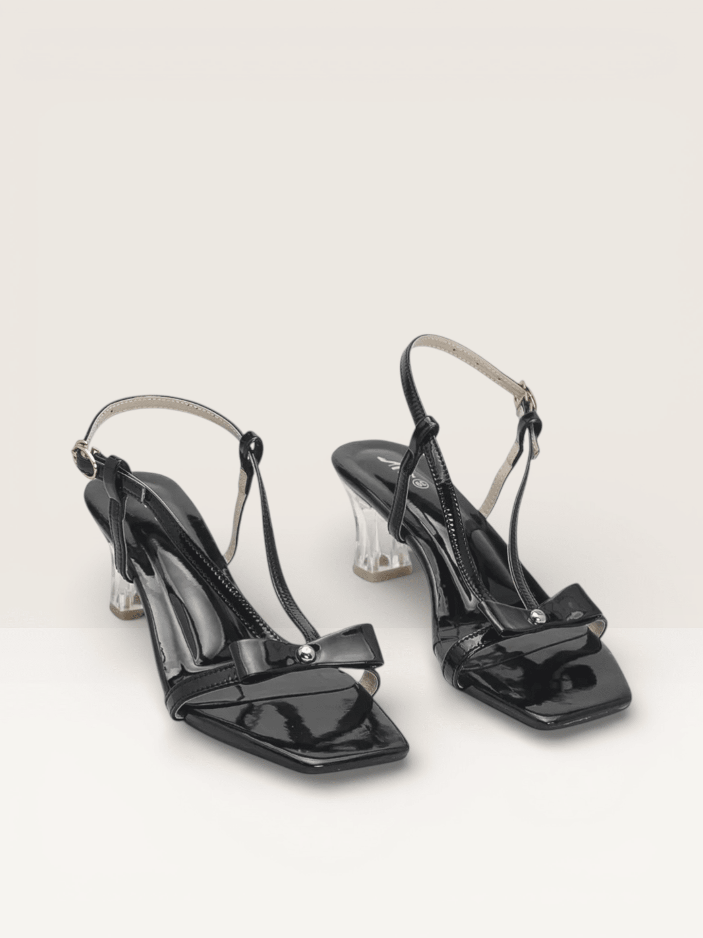 Variety of Strappy Sandals with Clear Heels - Nawabi Shoes BD