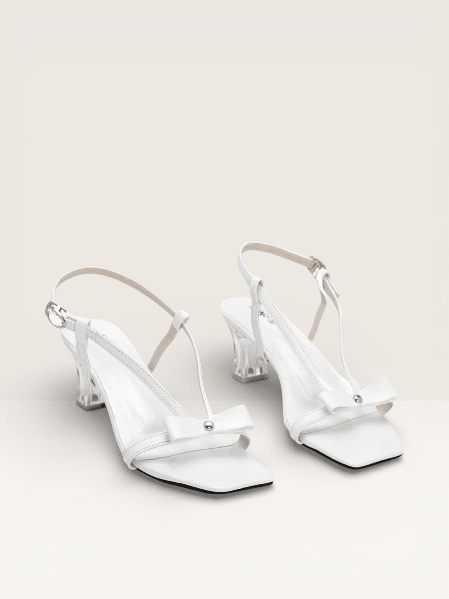 Variety of Strappy Sandals with Clear Heels - Nawabi Shoes BD
