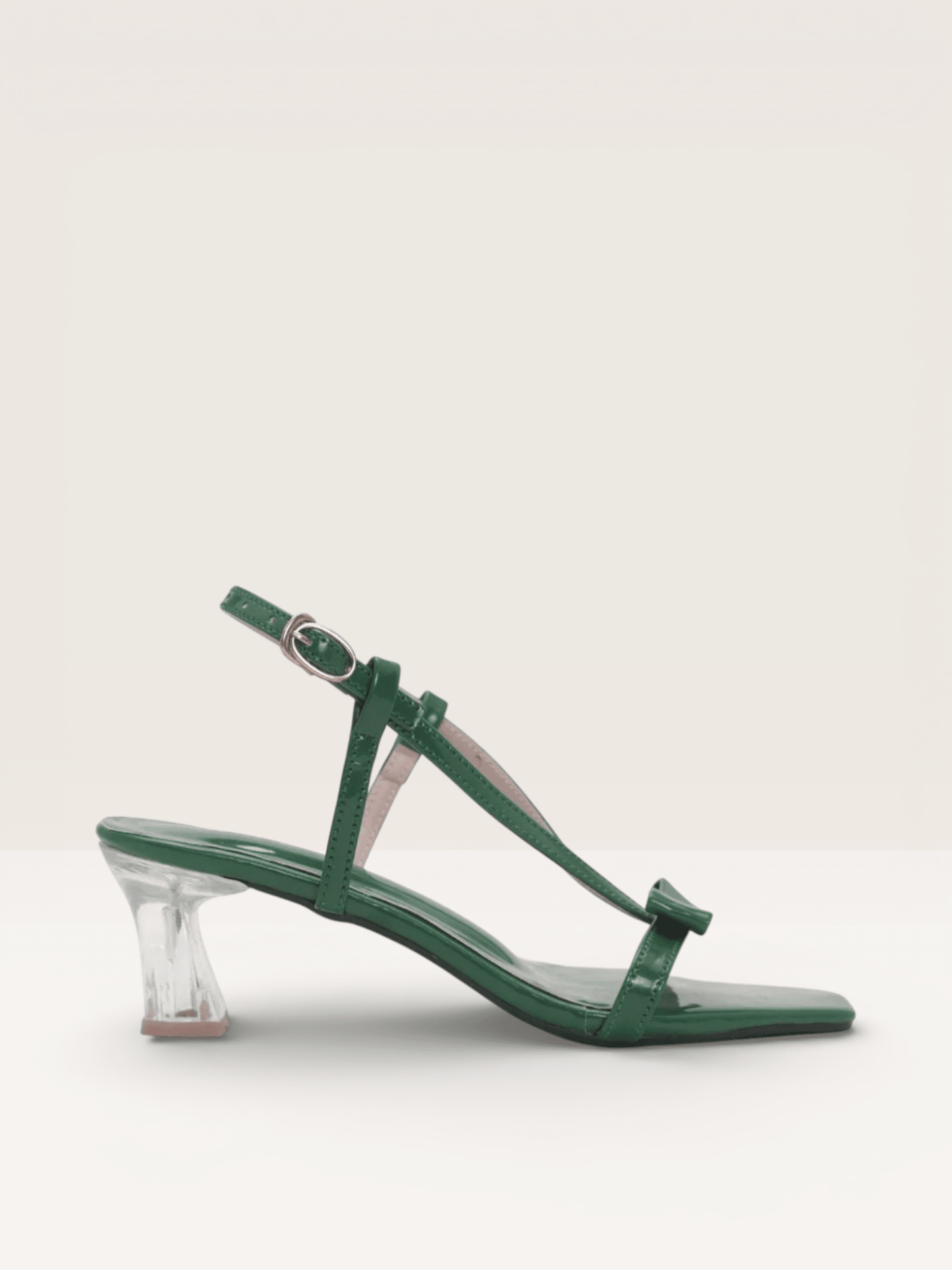 Variety of Strappy Sandals with Clear Heels - Nawabi Shoes BD