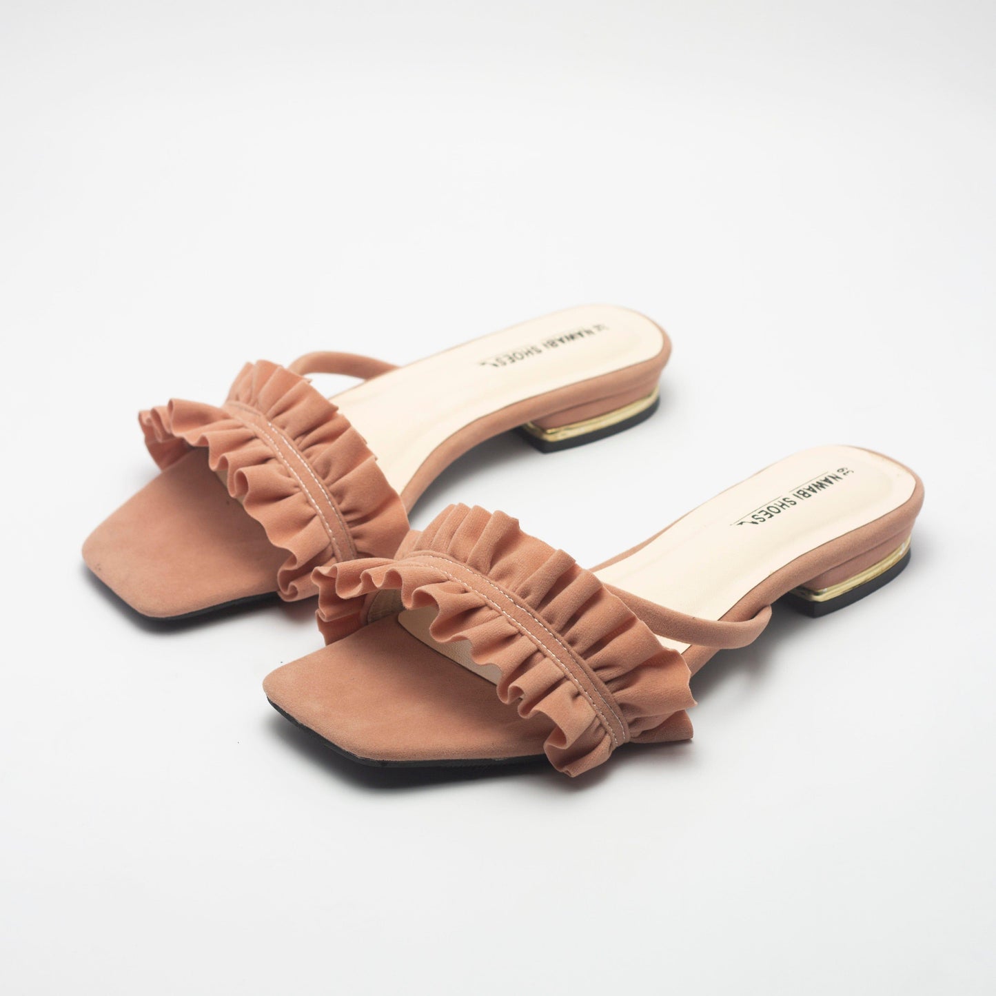 Nude Wide-Fit Everyday Women's Flat Sandals-Nawabi Shoes BD