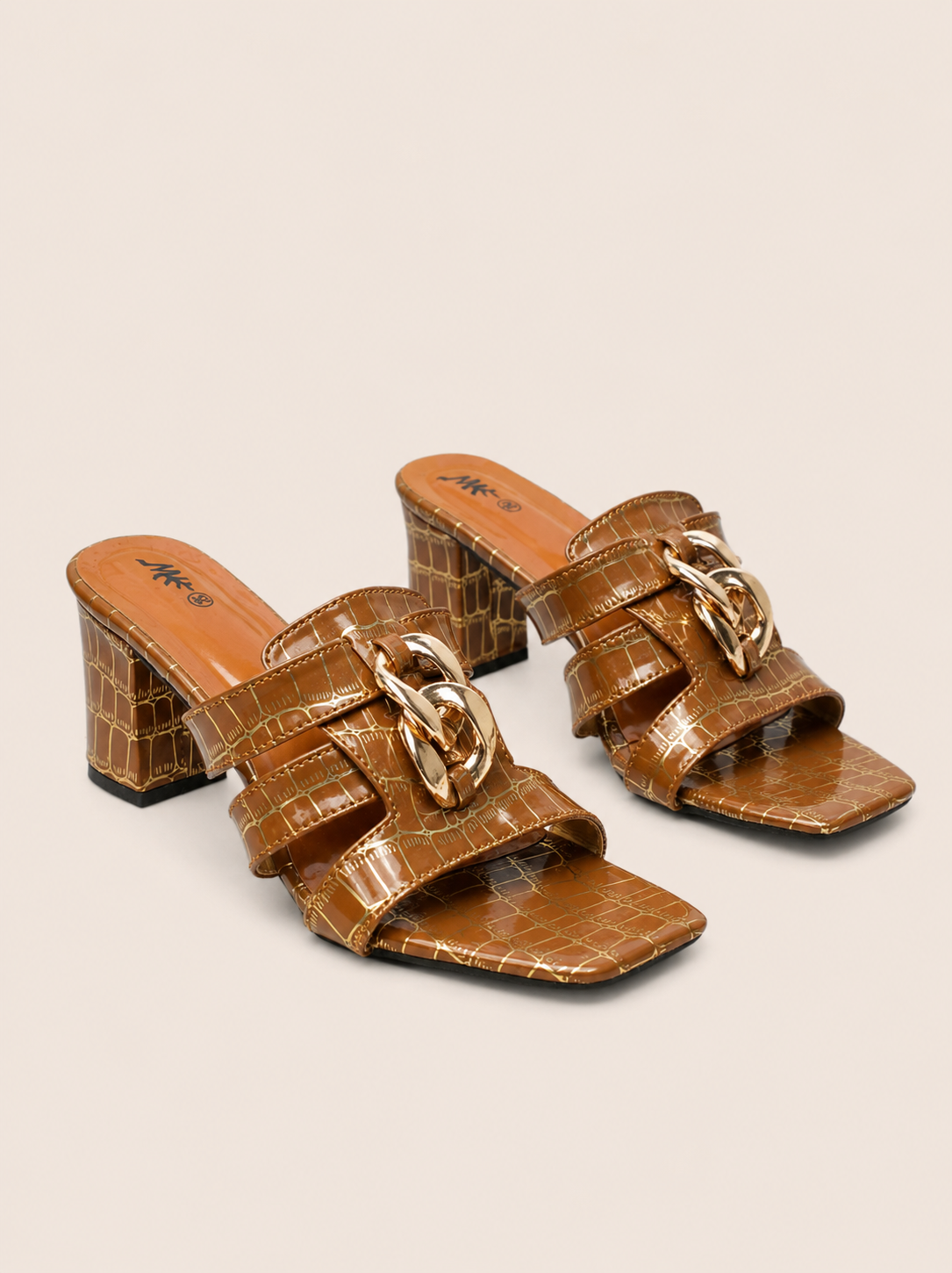 Women_s_Caramel_Brown_Croc_Block_Heel_Sandals_with_Gold_Chain