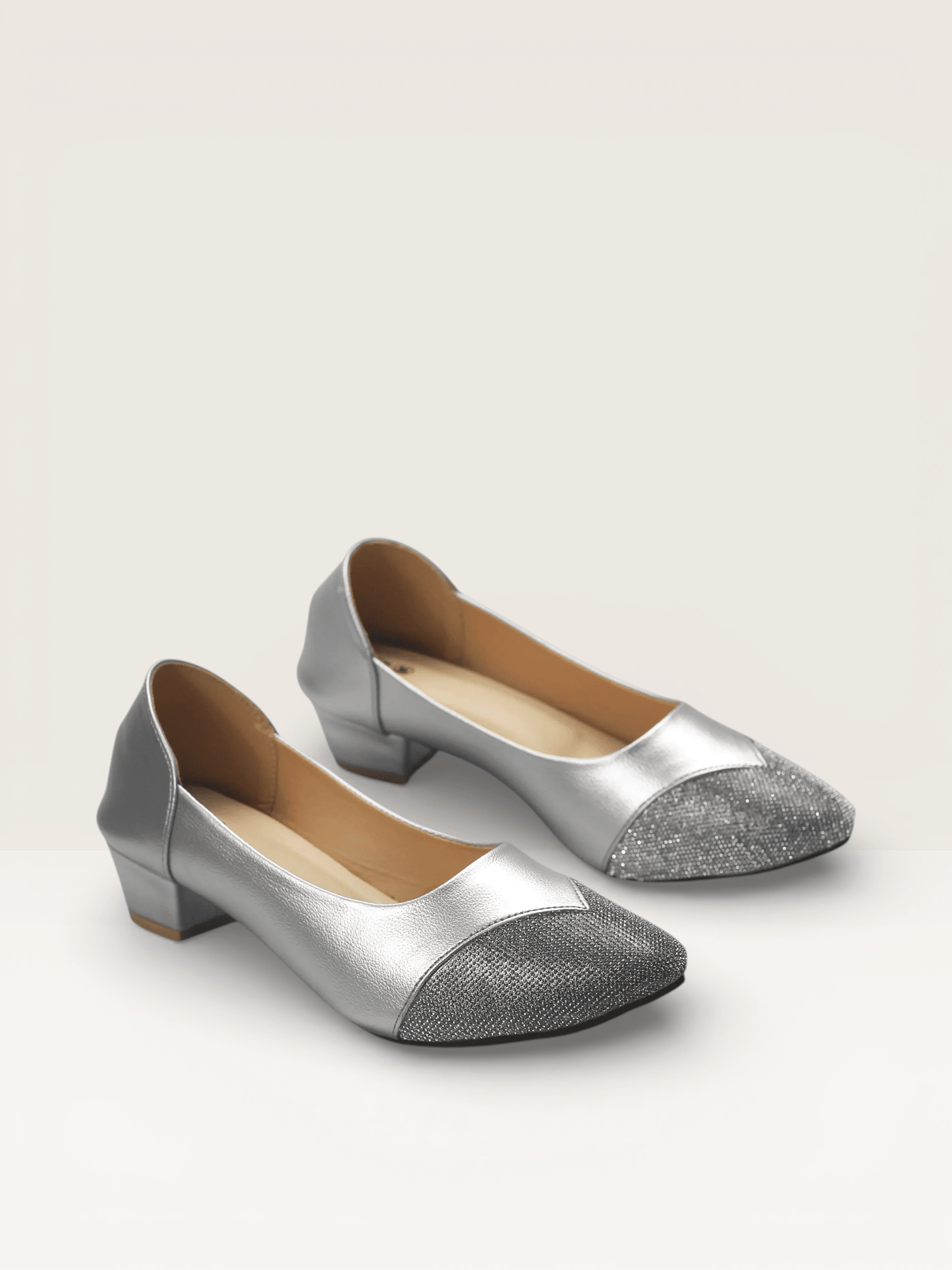 Women’s Low Block Heel Pumps. - Nawabi Shoes BD