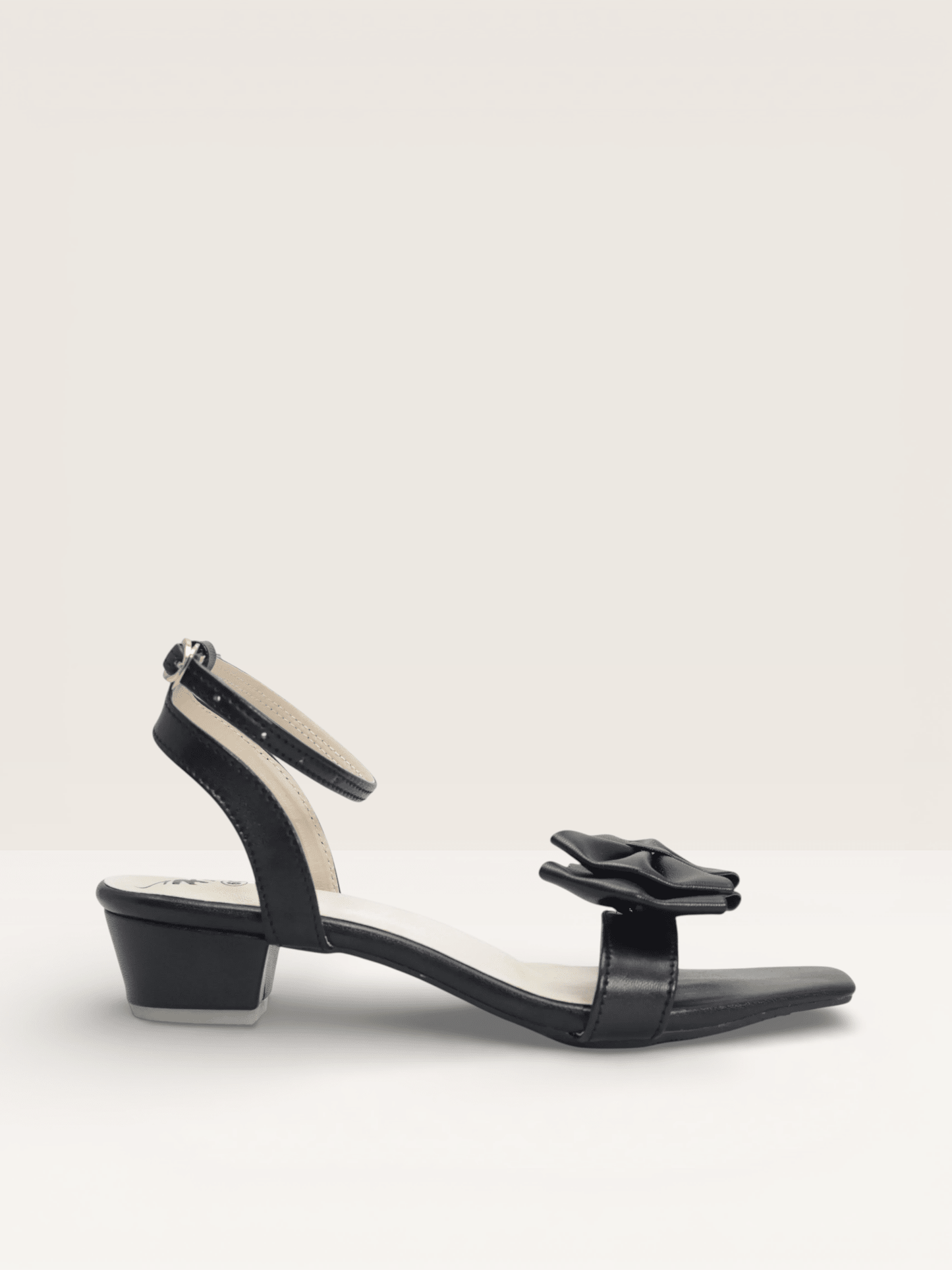 Women's Sandals with Bow Detail and Block Heel" - Nawabi Shoes BD - Nawabi Shoes BD