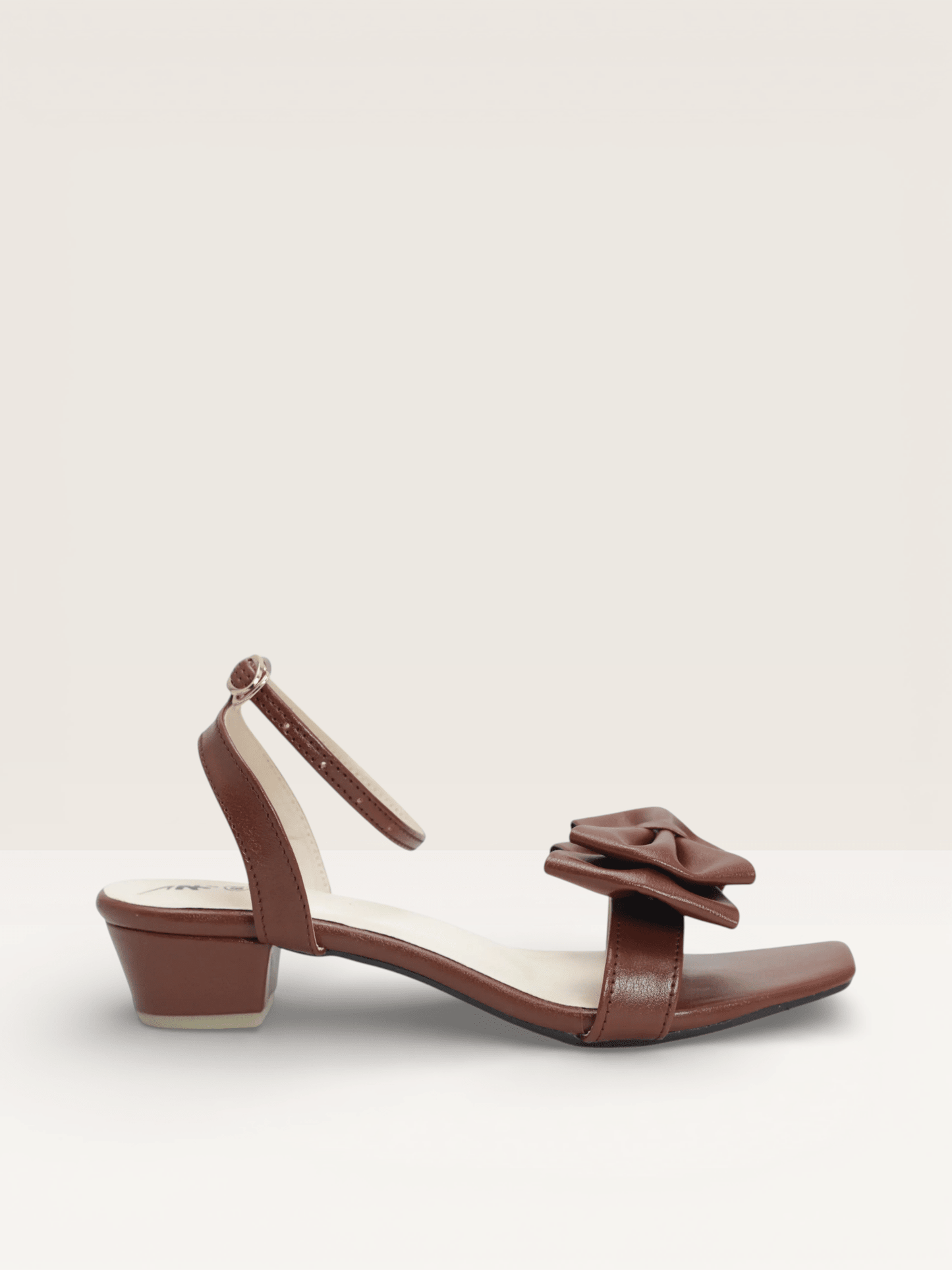 Women's Sandals with Bow Detail and Block Heel" - Nawabi Shoes BD - Nawabi Shoes BD